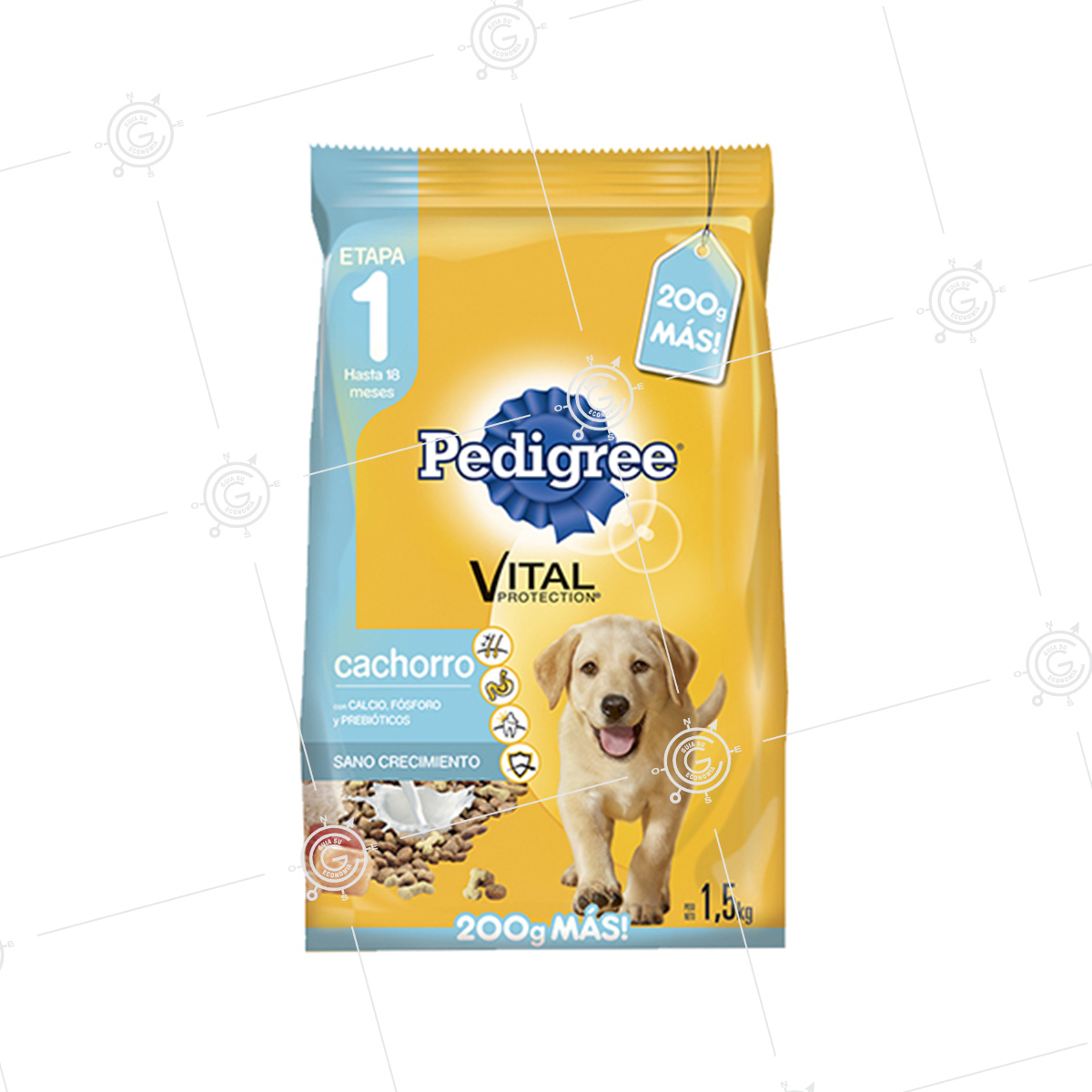 ALIM. PEDIGR. CACHORRO SANO CREC 1,5KG