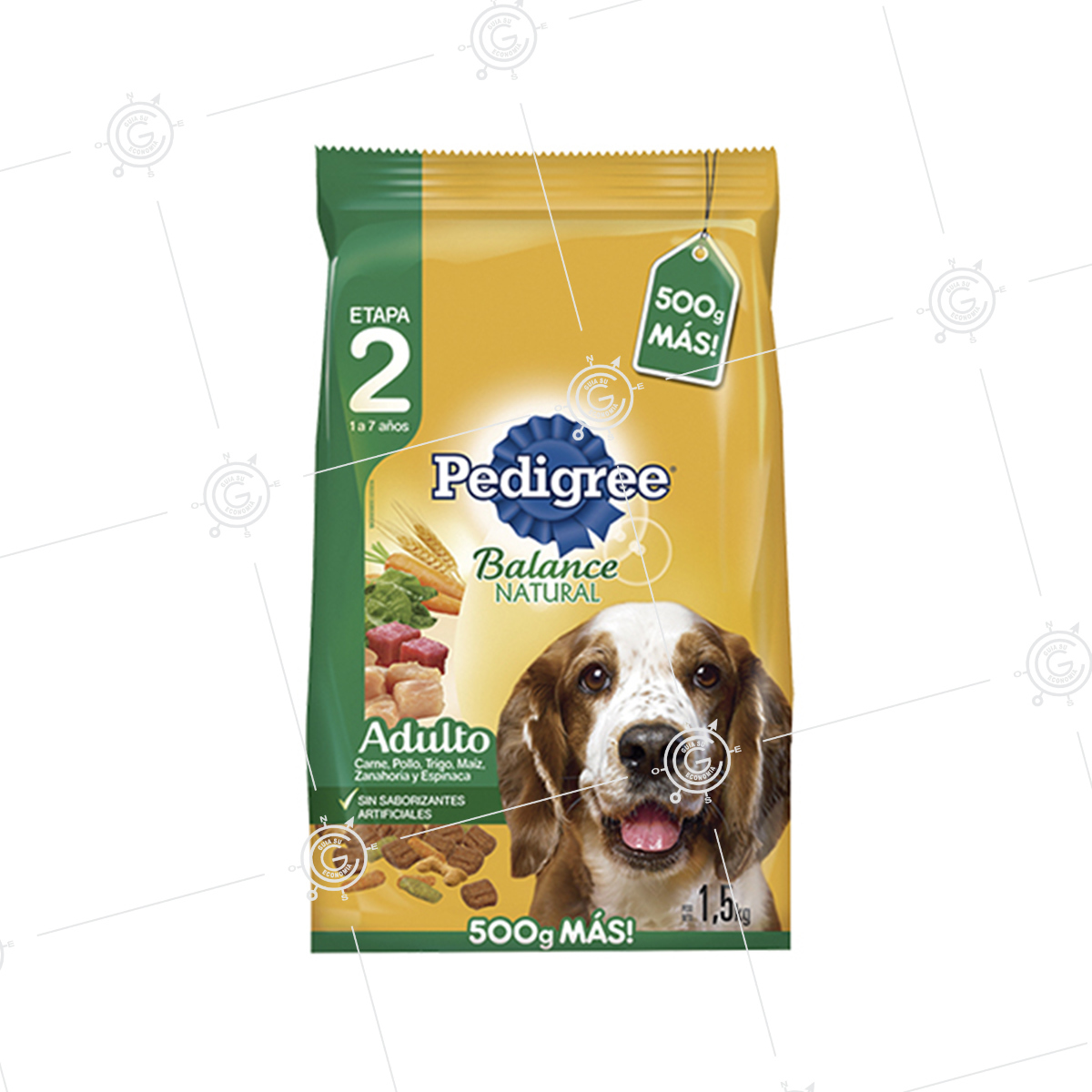 ALIM. PEDIGR. BAL NAT ADUL 1,5KG