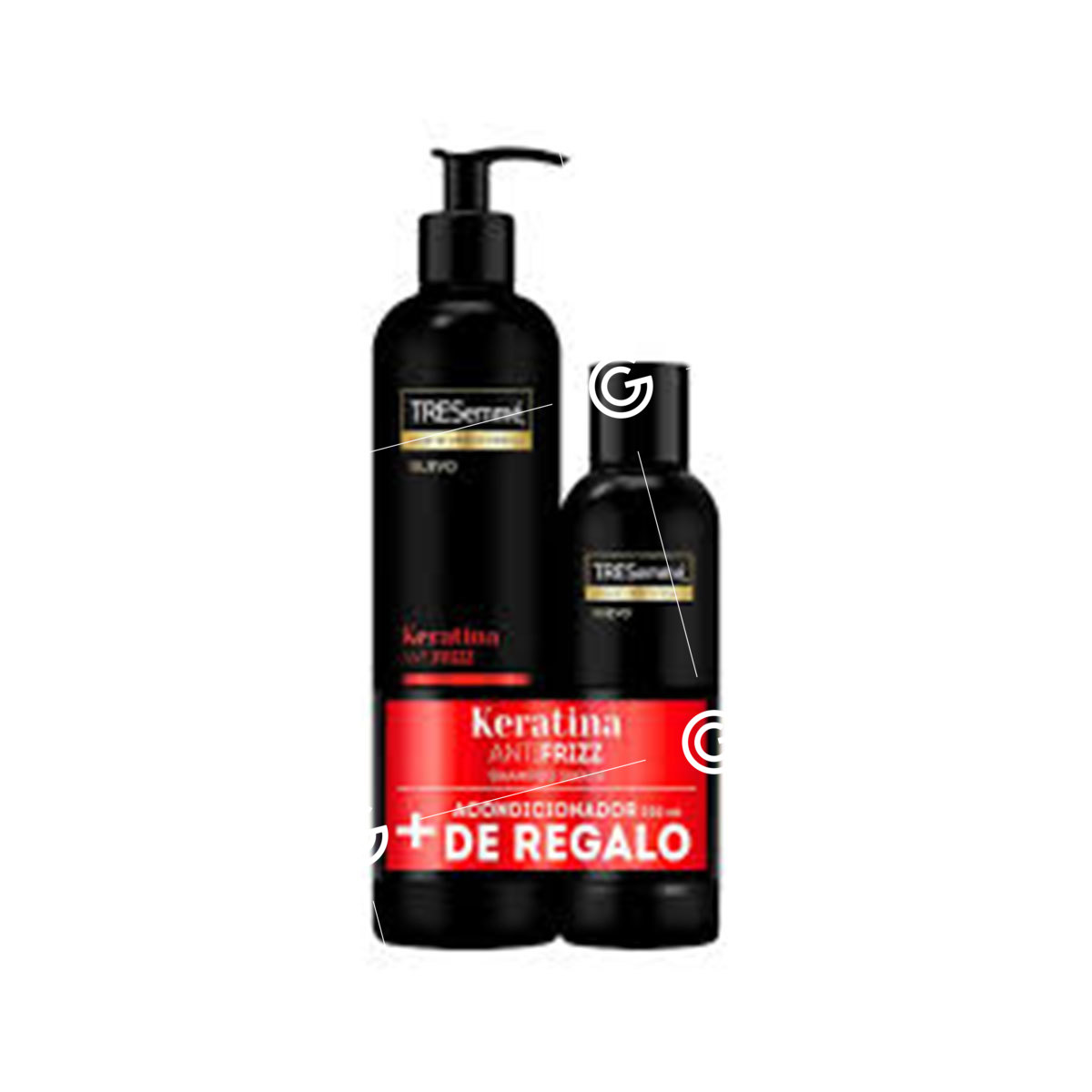PACK SHAMPOO TRESEMME KERATINA + ACOND 500ML (6)