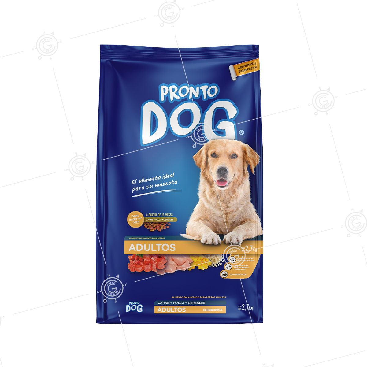 ALIM. P/PERRO PRONTO DOG ADULTO X 2,7KG (9)