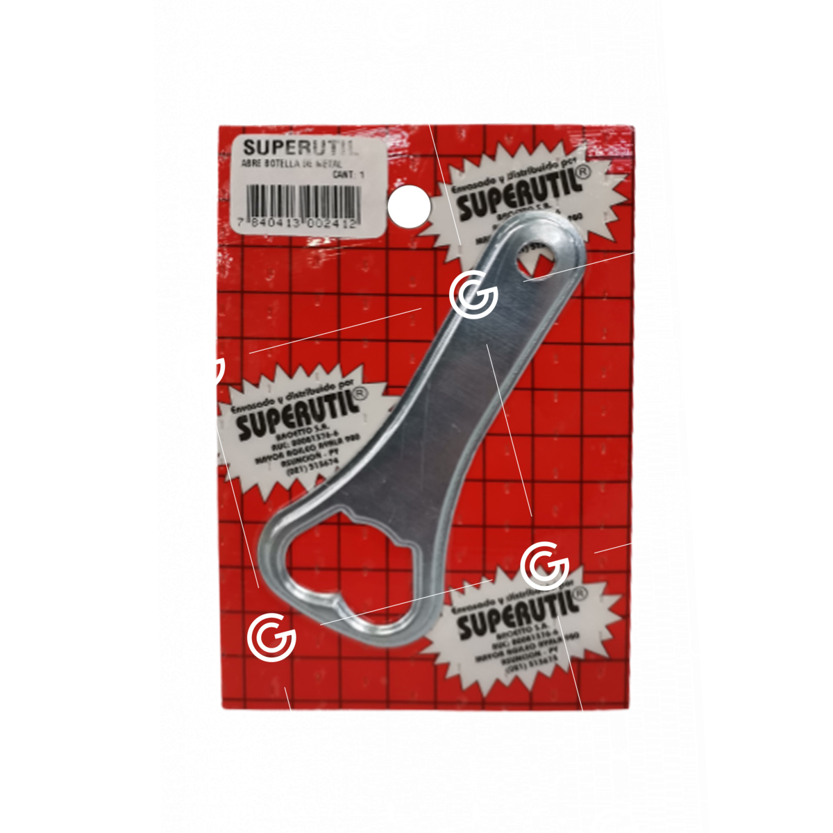 ABRE BOTELLA DE METAL