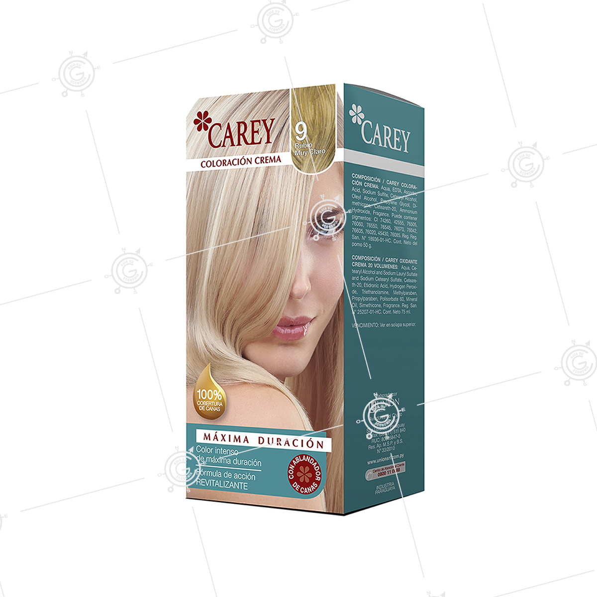 TINTE KIT CAREY C. RUBIO MUY CL. 9