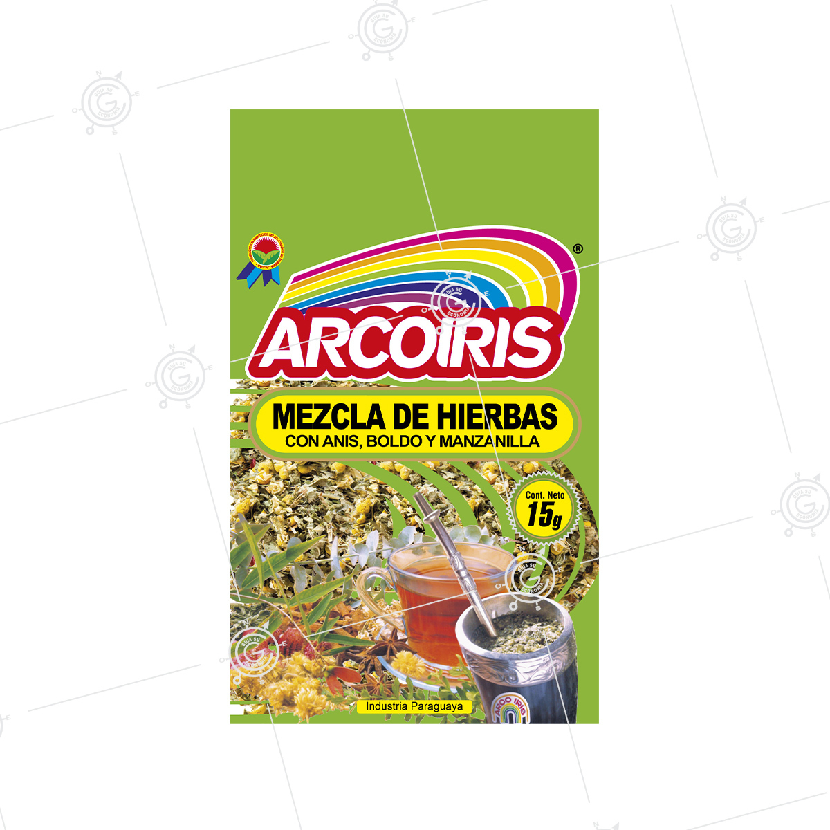 MEZCLA DE HIERBAS ANIS, BOLDO, MANZANILLA 15 G.(20)