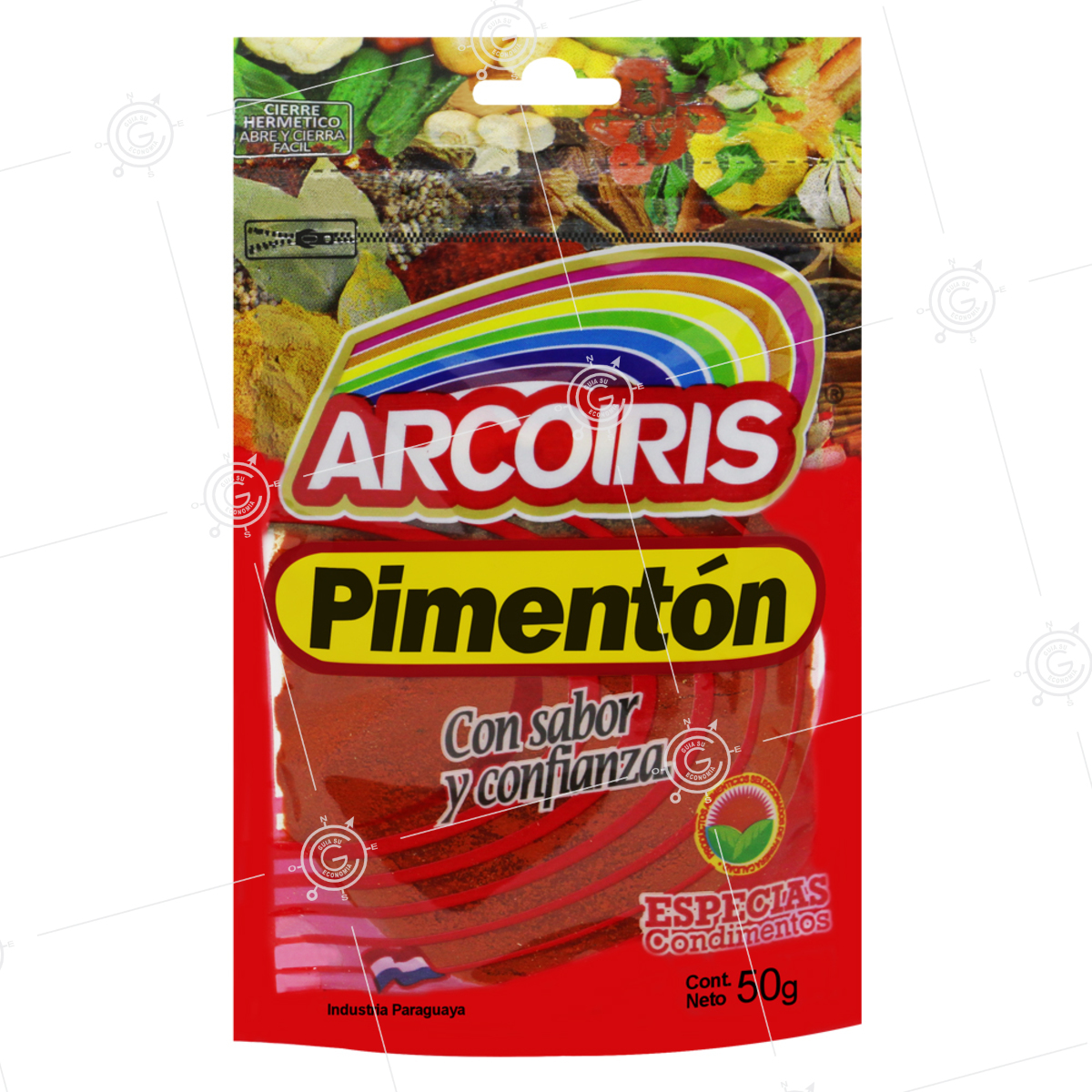 PIMENTON DULCE ARCOIRIS DOY PACK X 50G (10)