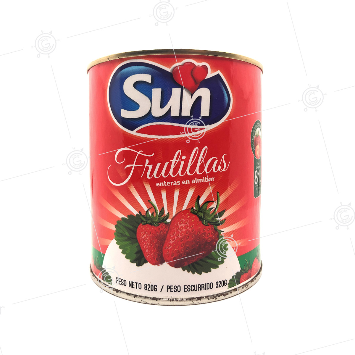 FRUTILLA SUN LATA X 820GR (12)