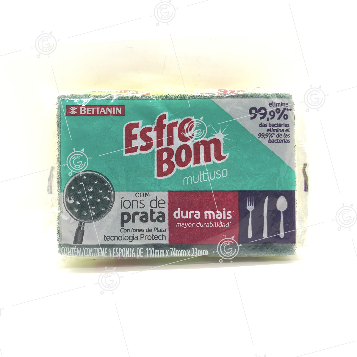 ESPONJA BETTANIN ESFRE-BOM MULTIUSO 74MMX110MMX23 (120)