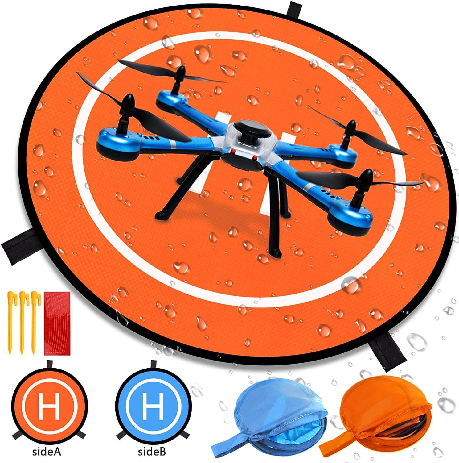 Almohadilla de Aterrizaje p/ Drones Impermeable