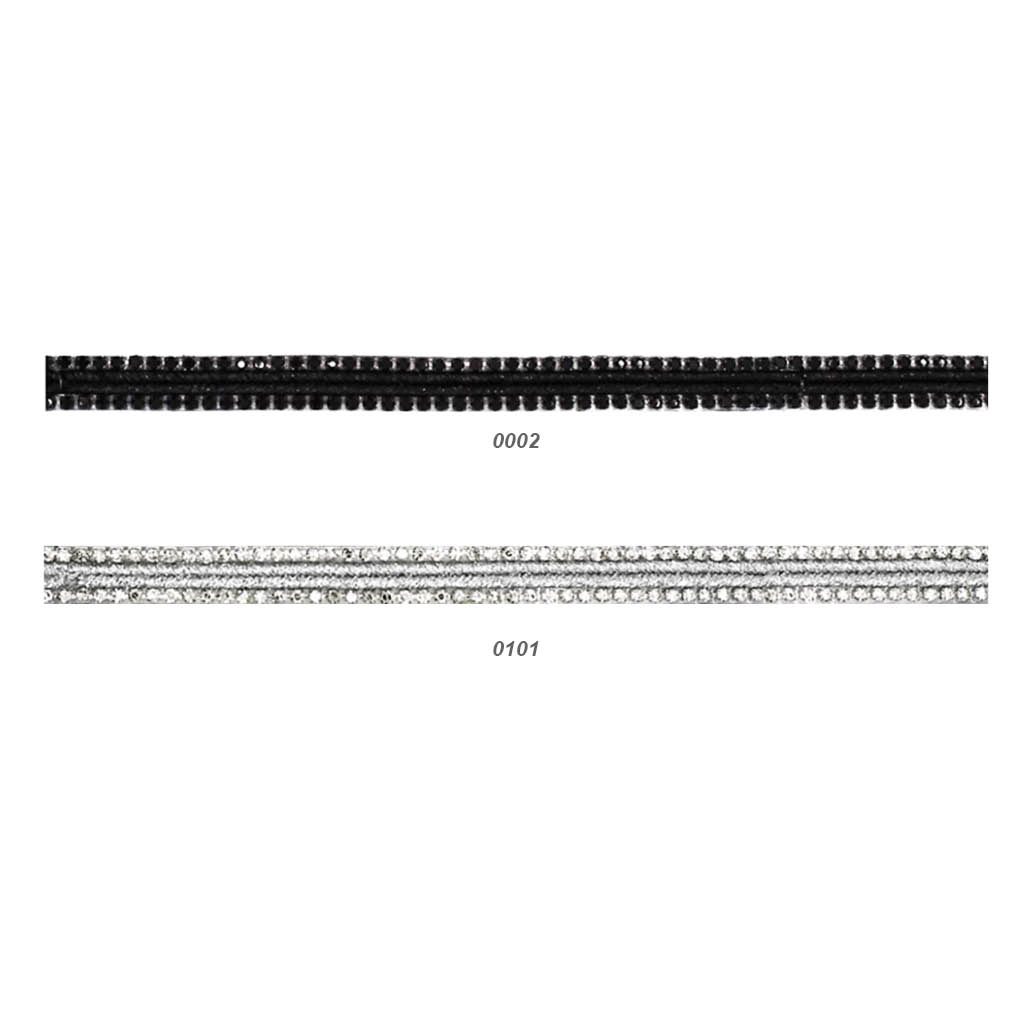 Galón termoadhesivo strass 8 mm.