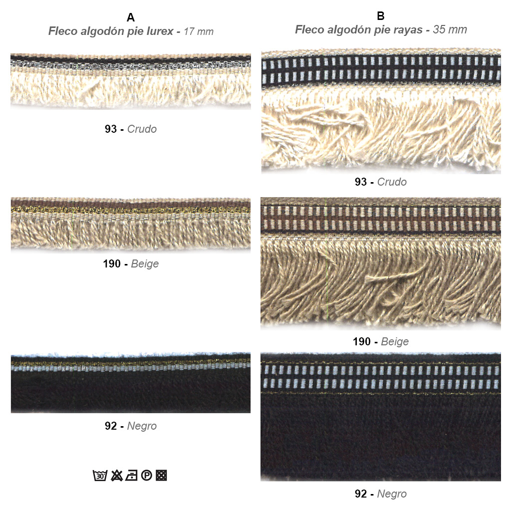 Fleco algodón