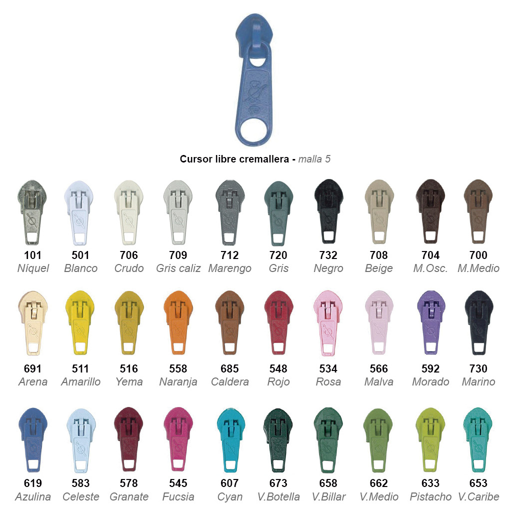 Cursor libre cremallera malla 5 - Imagen 2