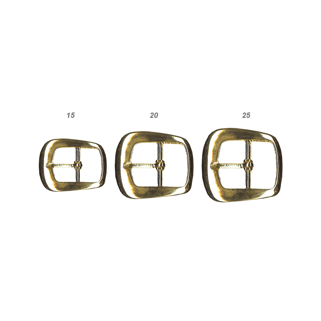 Hebilla metal 15,20 y 25 mm