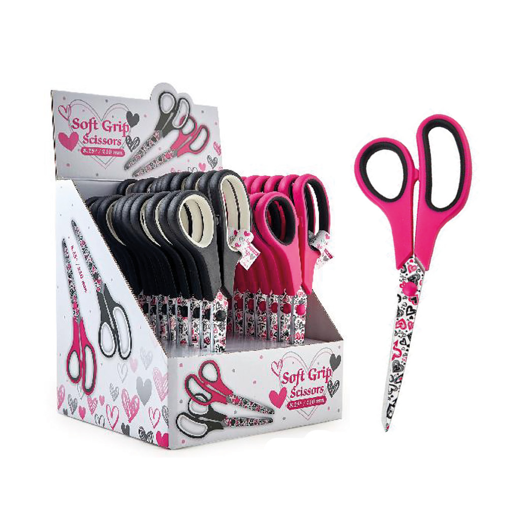 Tijeras universales acero con Corazones