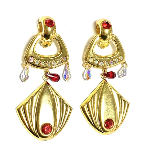 PENDIENTE DE CLIP VINTAGE ISABELLE - Imagen 2