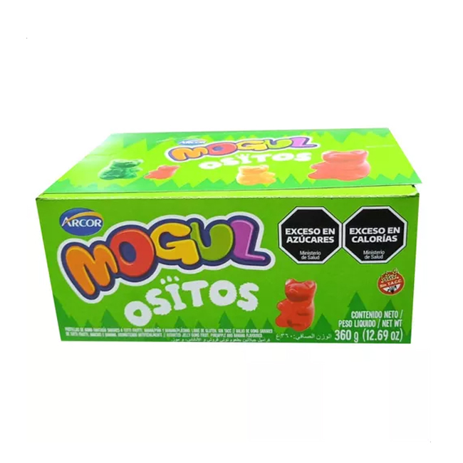 Caja Gomitas Mogul Ositos 30gr x12u