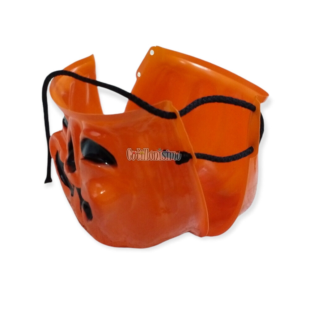 Calabaza Golosinera para Halloween Plastico ECONOMICA - Imagen 4