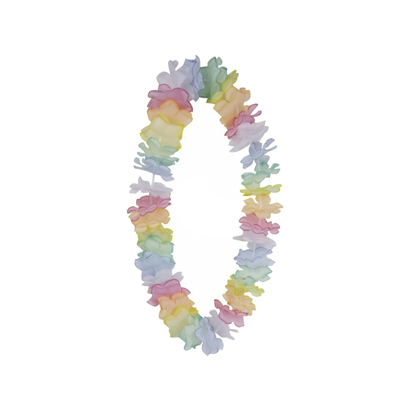 Collar con FLORES PASTEL Multicolor