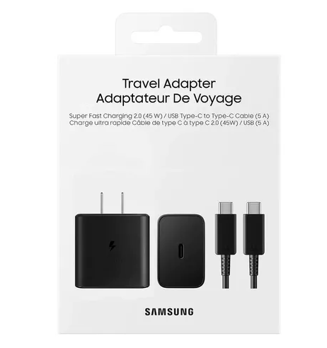 Cargador Samsung 45W + Cable USB C