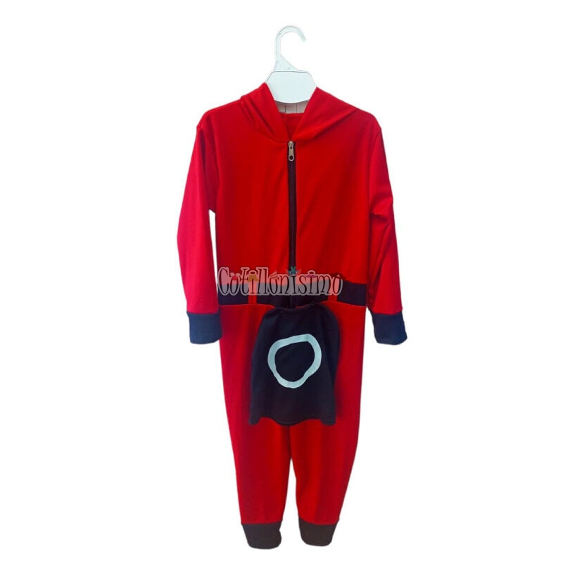 Disfraz EL JUEGO DEL CALAMAR Circulo Talle 2 (Infantil)