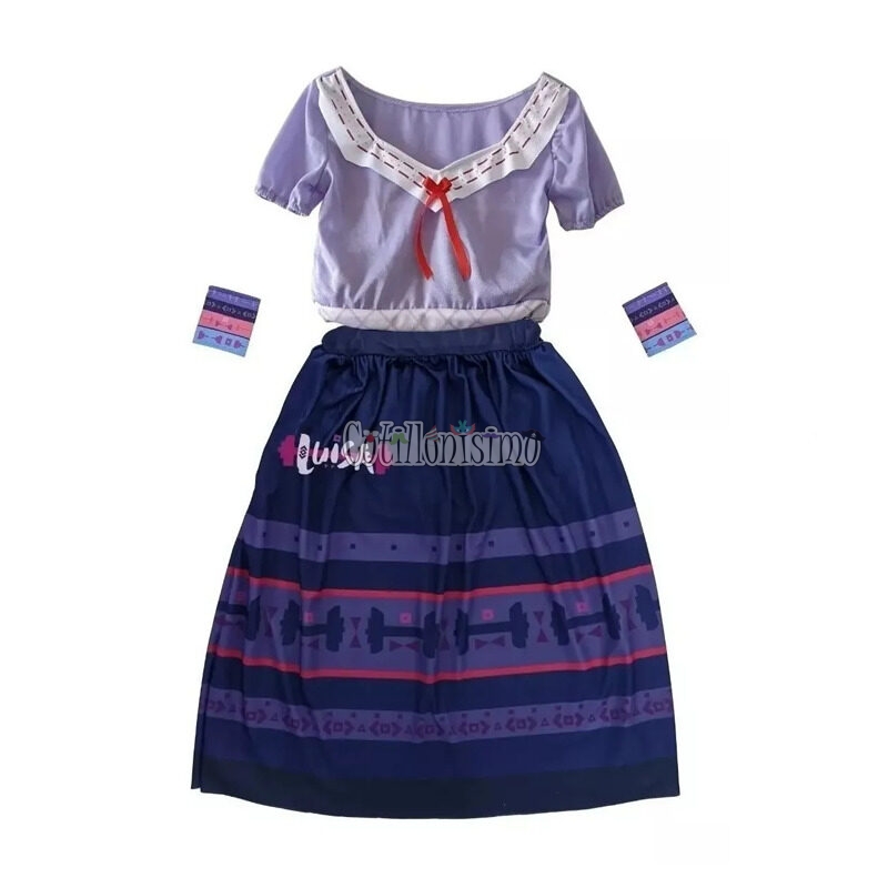 Disfraz LUISA ENCANTO PLUS OFICIAL DISNEY T0 Niños NewToys