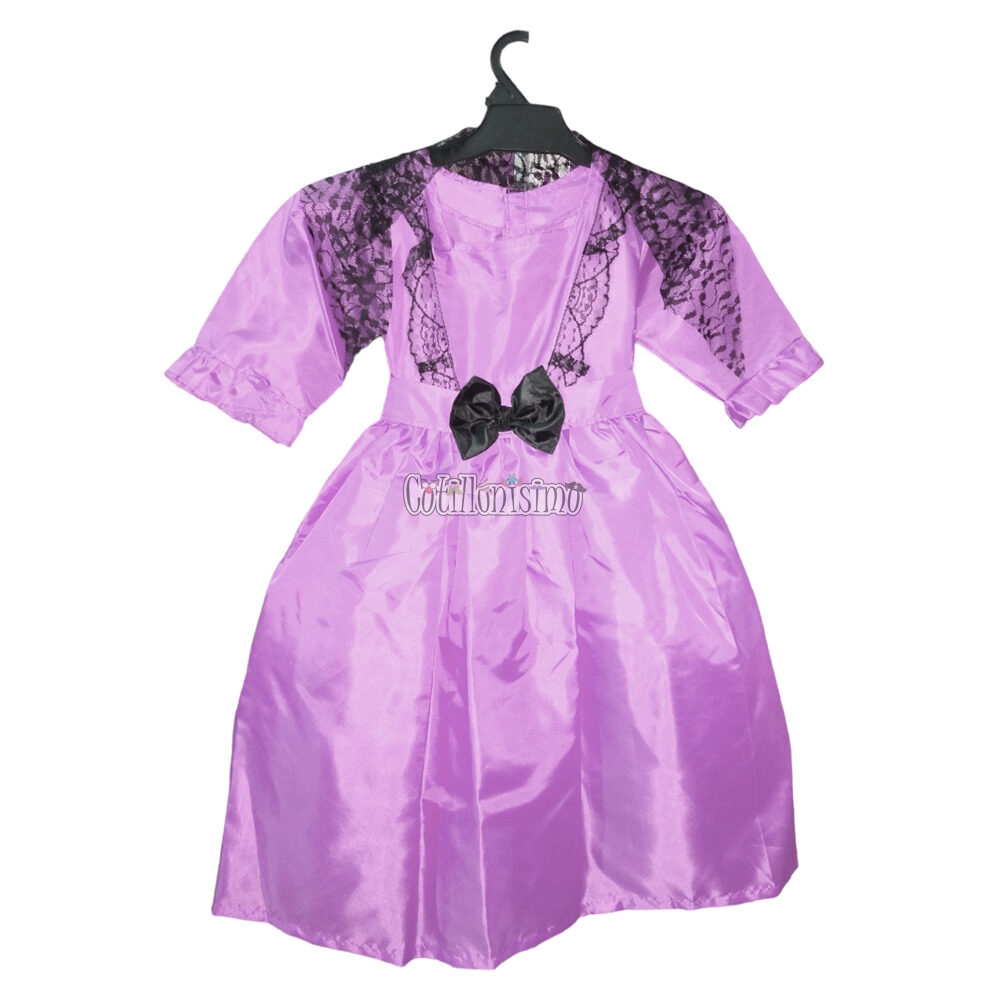 Disfraz Dama Antigua Lila Talle 2 Crosti