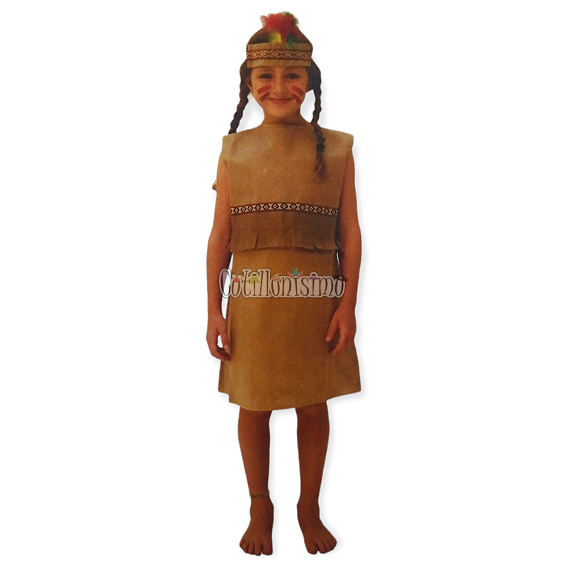 Disfraz de India Talle 2 Crosti - Imagen 2