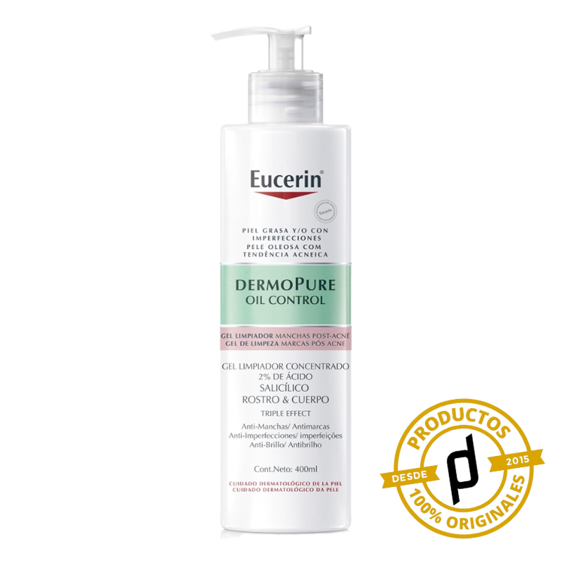 Eucerin DermoPure Gel de Limpieza Concentrado 400ml