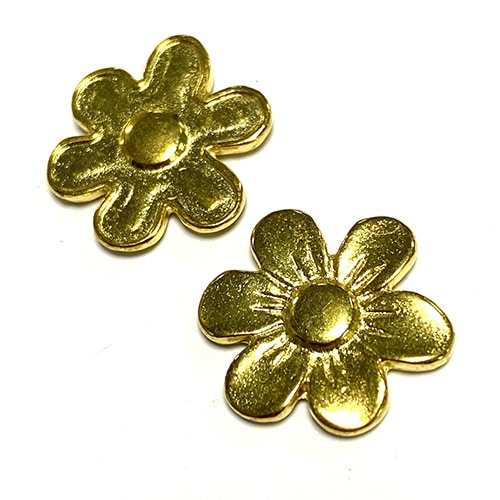 FLOR ORO BRILLO 17MM (24 UDS)