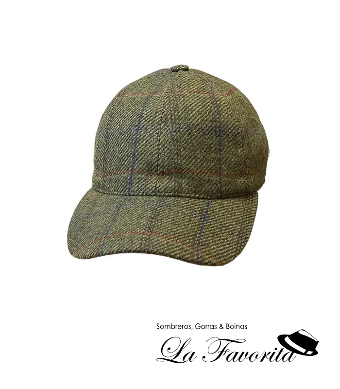 Gorra deportiva lana cuadro grande 25 Strike – Beirets