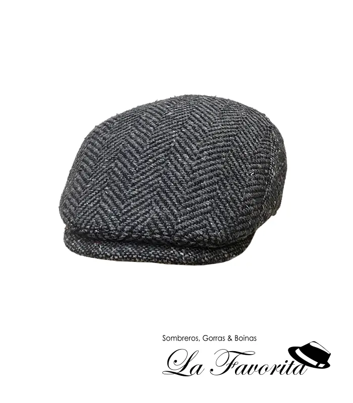Gorra lana orejeras espiga gorda Lena – Verra