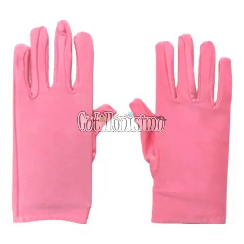 Guante Corto Color Rosa EL PAR