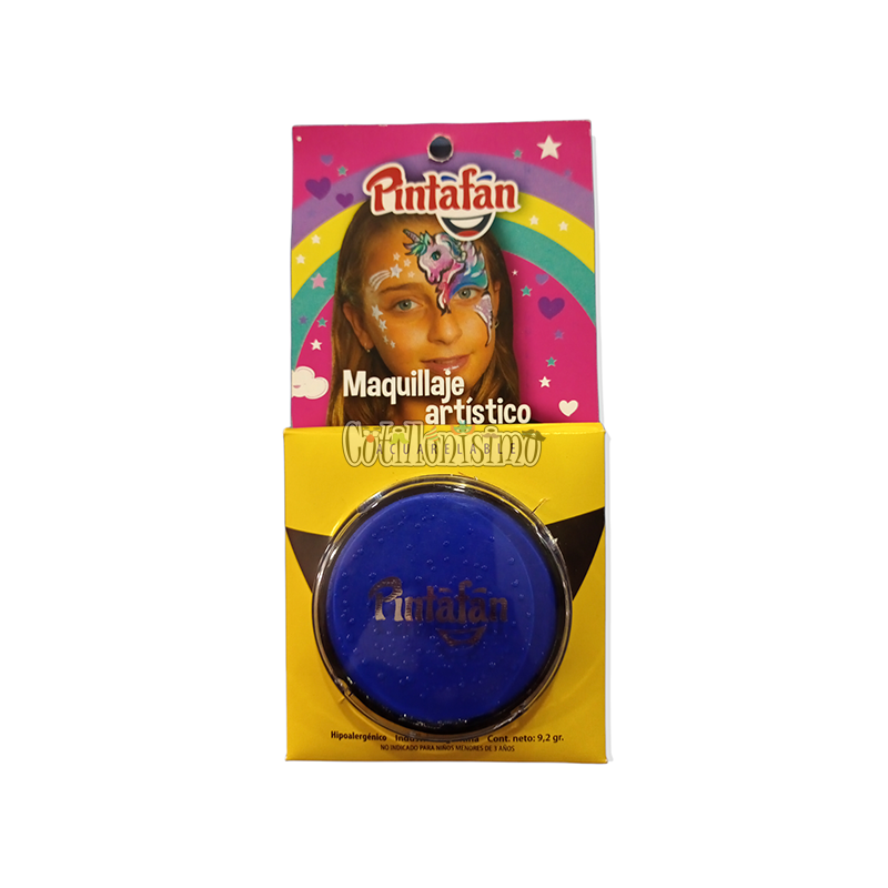 Maquillaje Artístico Acuarelable Pintafan Color AZUL 9,2gr