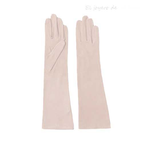 Guantes antelina nude tono 2