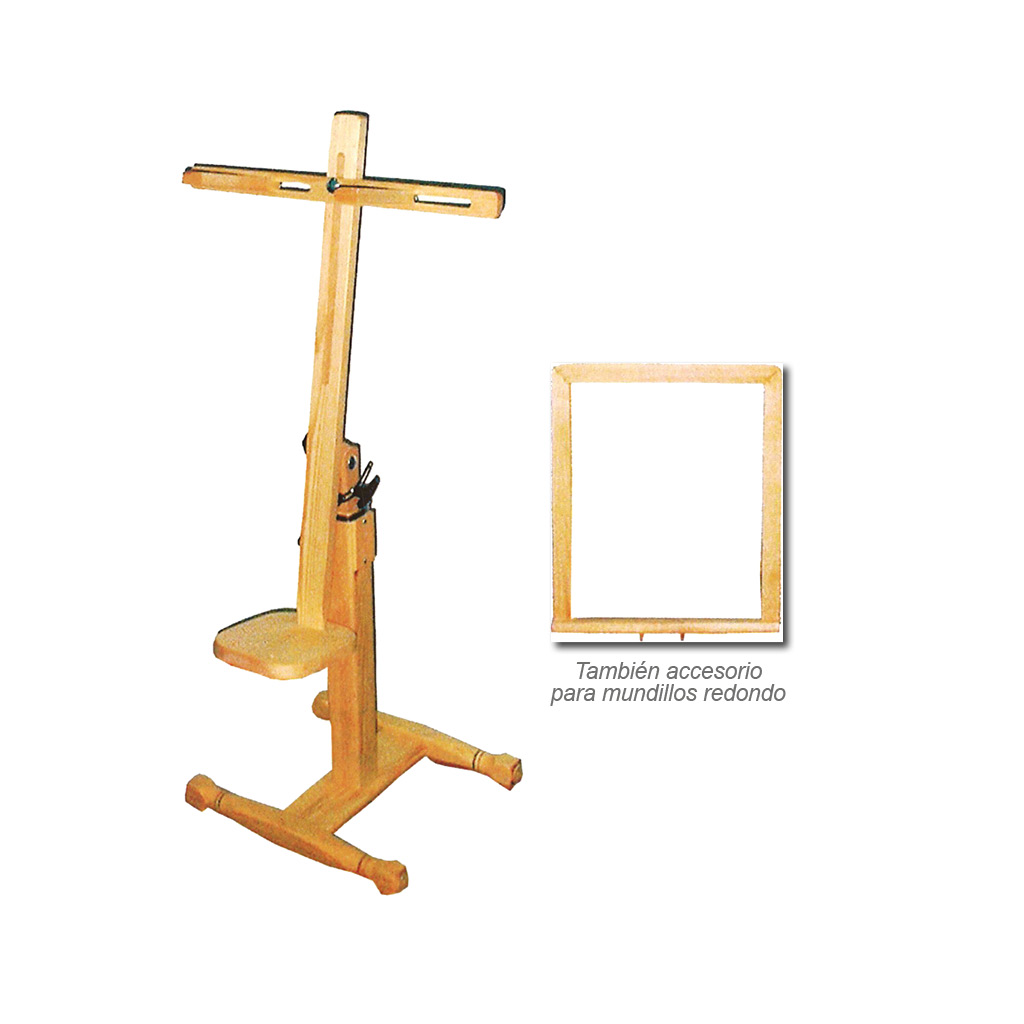 Pie soporte para hacer mundillos «standar»