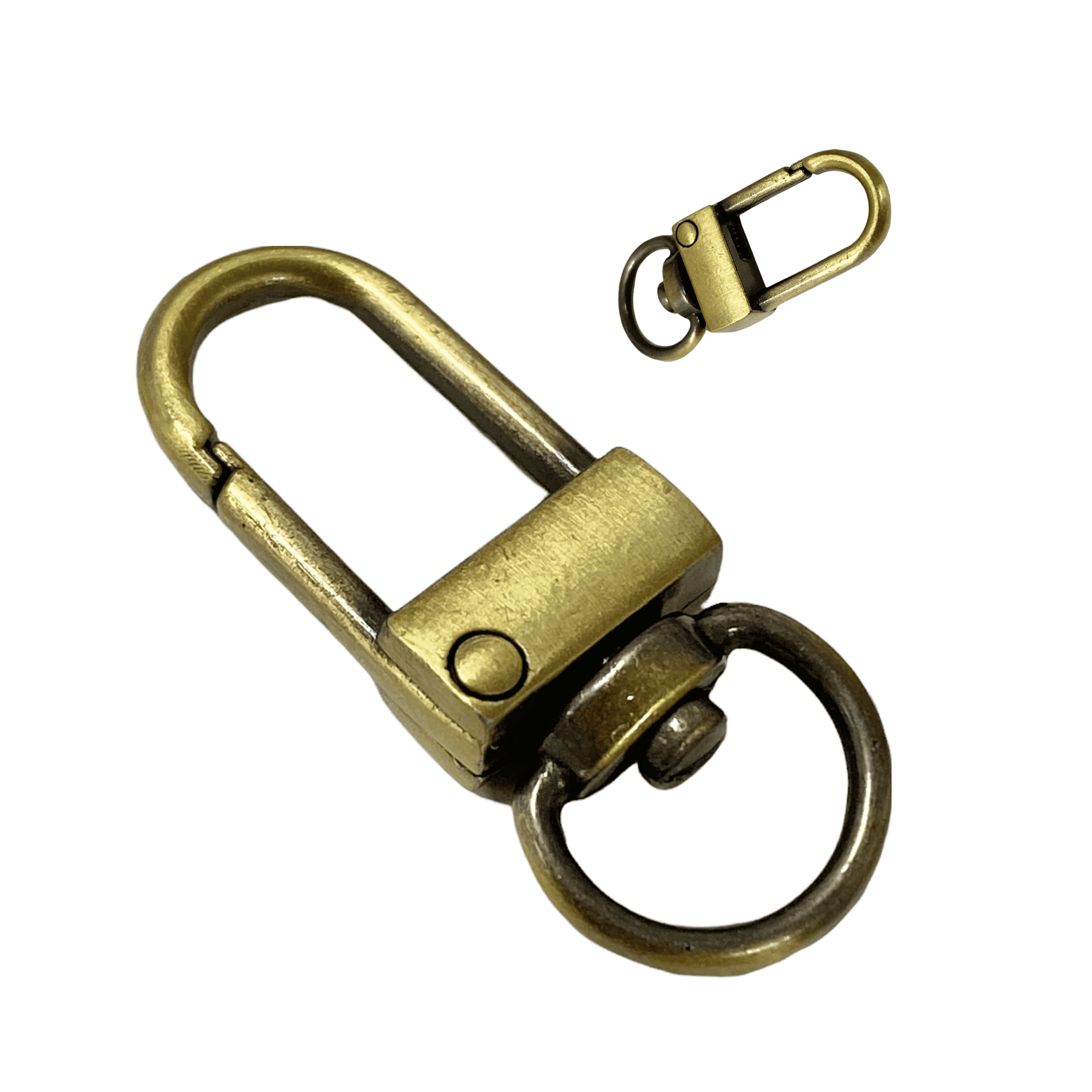 MOSQUETON ORO VIEJO 32X12MM