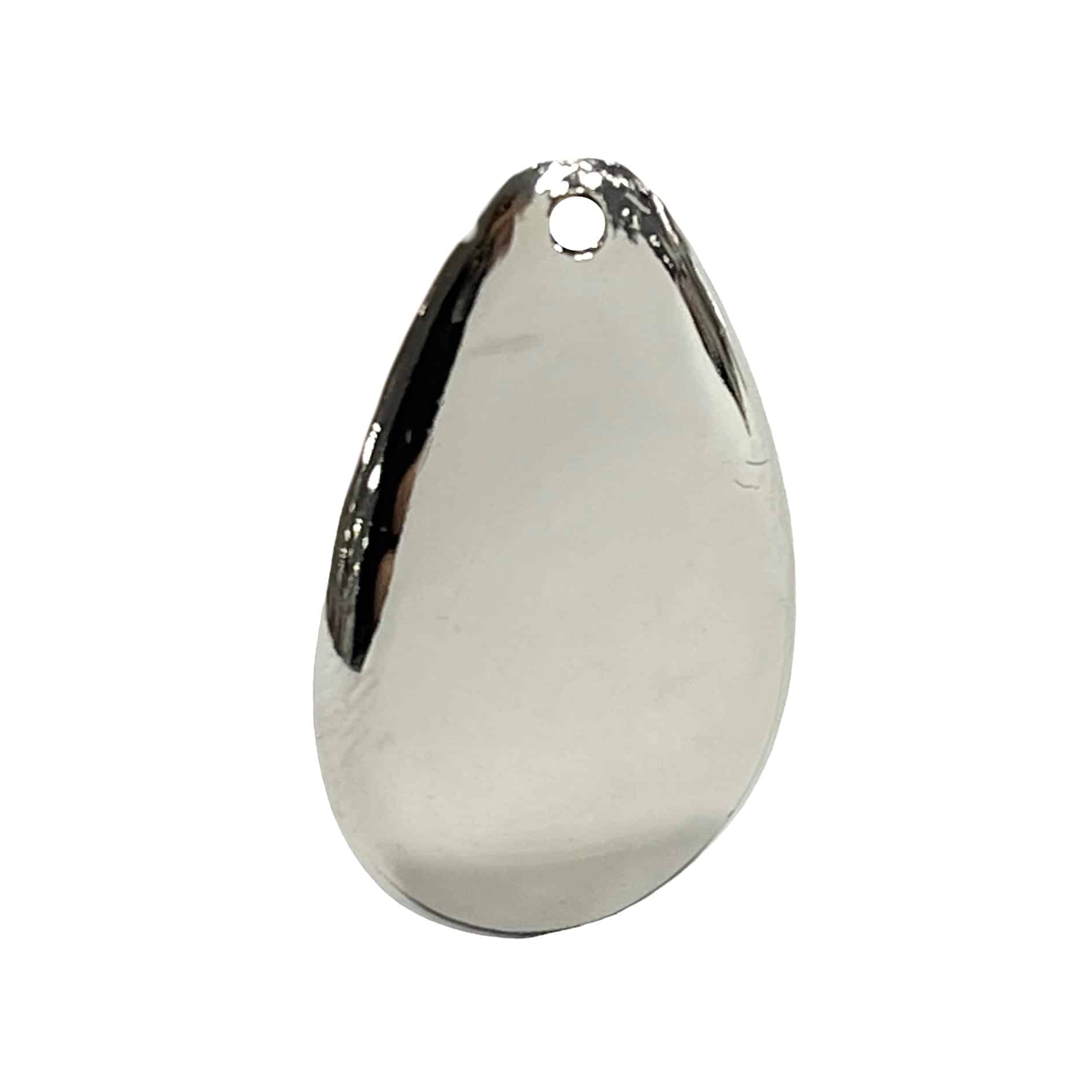 LÁGRIMA DE PLÁSTICO PLATEADA JP0318/1