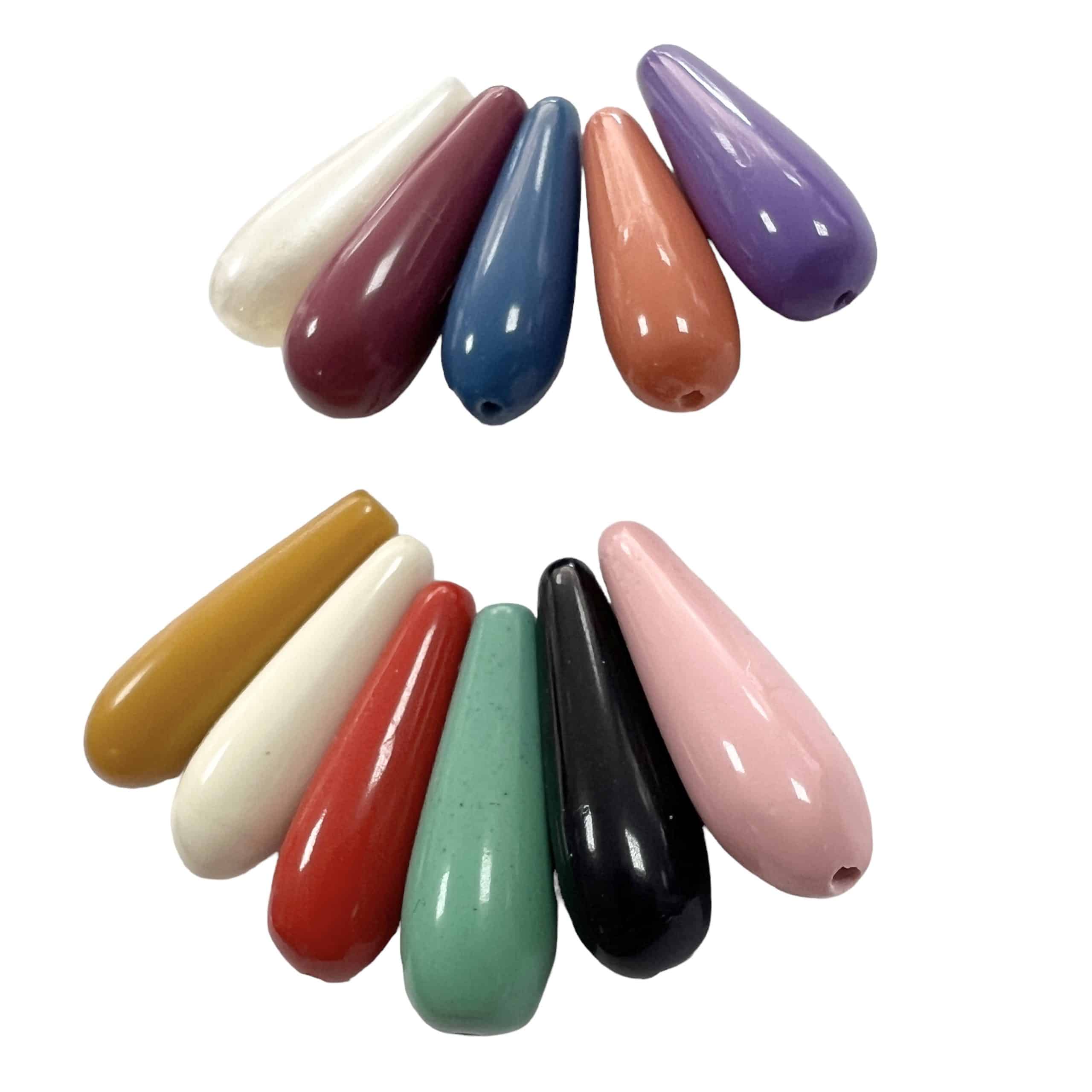 LAGRIMA RESINA 25MM AP019 (COLORES)