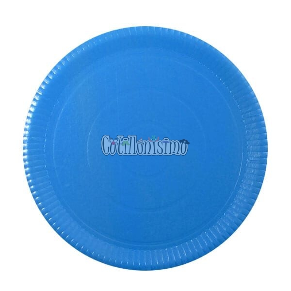 Bandeja Redonda Celeste Nº2 21 Cm