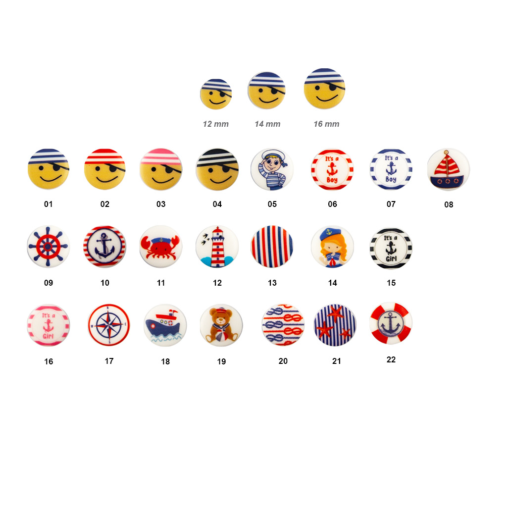 Botón resina eco infantil - Imagen 2