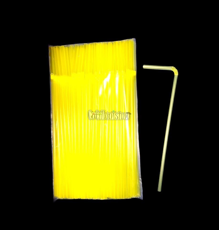 Sorbete Flexible FLUO Biodegradable – Color AMARILLO x80