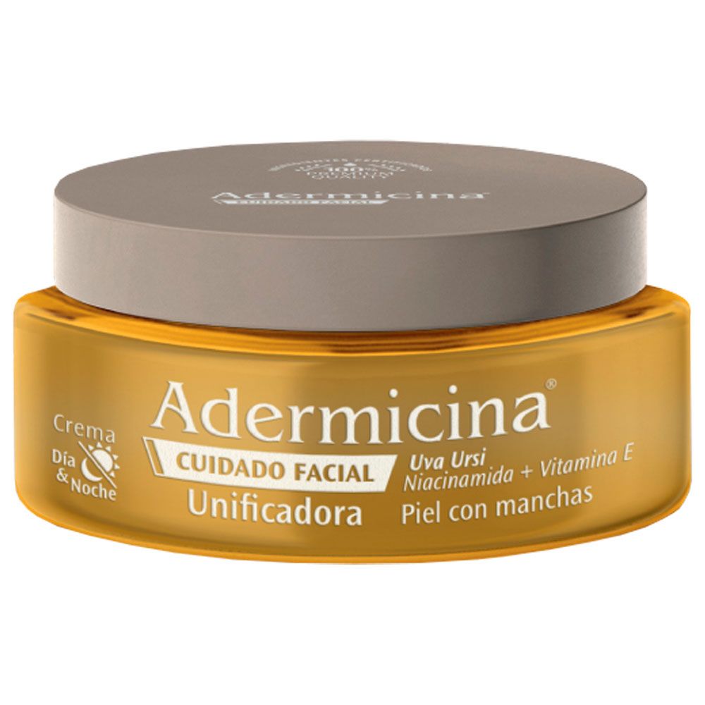 ADERMICINA UNIFICADORA CUIDADO FACIAL PIEL CON MANCHAS X 90 GRAMOS - Imagen 2