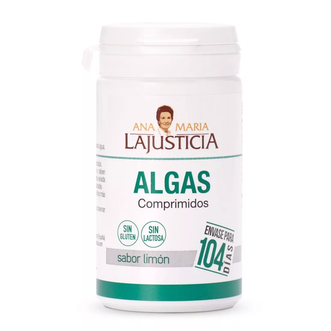 Suplemento Algas Sabor Limón – 104 Comp