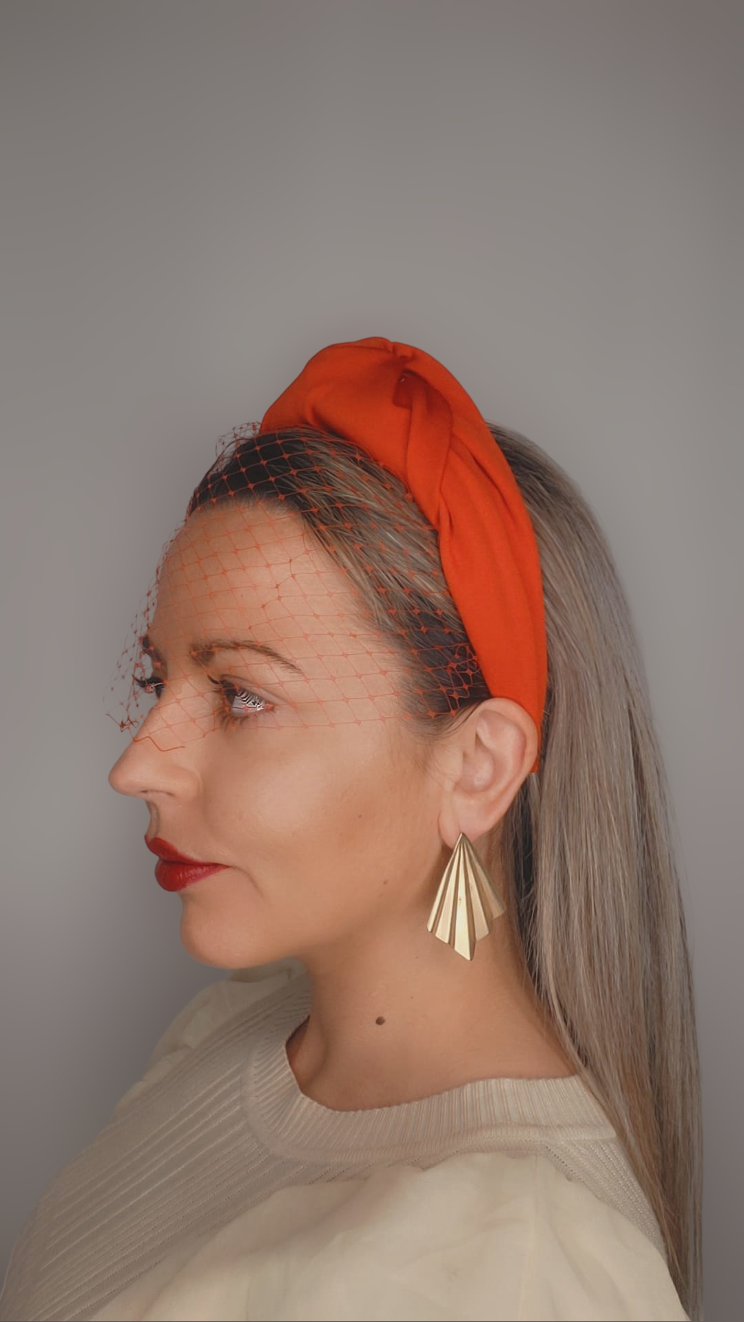 Diadema roja red - Imagen 4