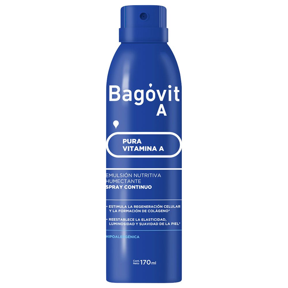 BAGÓVIT A EMULSIÓN SPRAY CONTINUO X 170