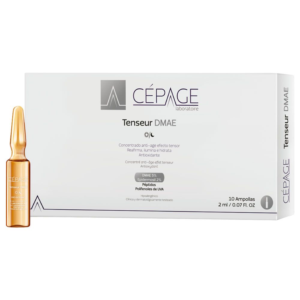 CEPAGE TENSEUR DMAE X10 AMPOLLAS