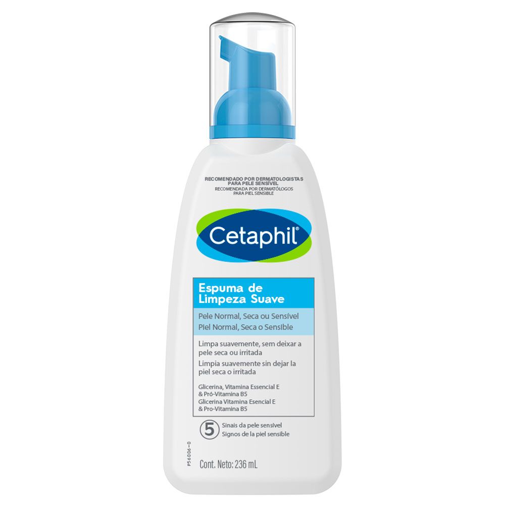CETAPHIL ESPUMA DE LIMPIEZA SUAVE x 236