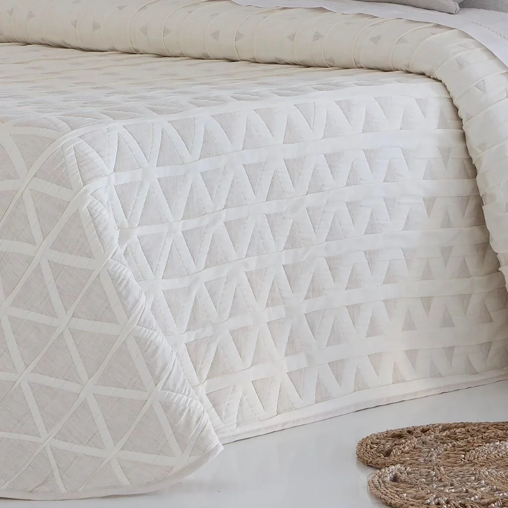 Colcha piqué reversible NILO de JVR - Imagen 3