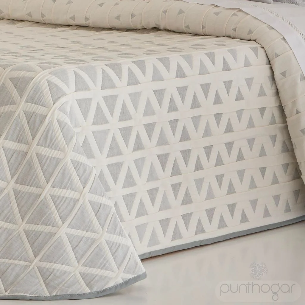 Colcha piqué reversible NILO de JVR - Imagen 5