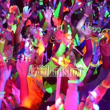 Combo Cotillón 100 Invitados – FLUO (Cantidades Variables)
