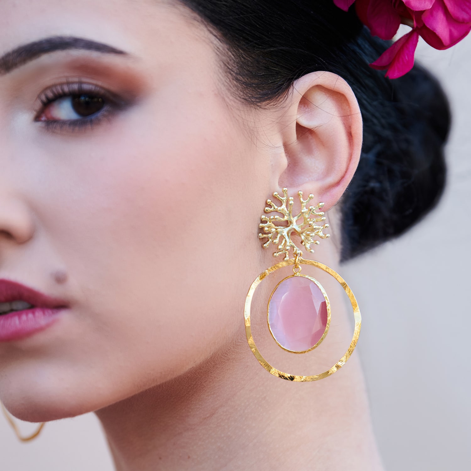 ARO EM6661 ORO BRILLO (45MM) - Imagen 2