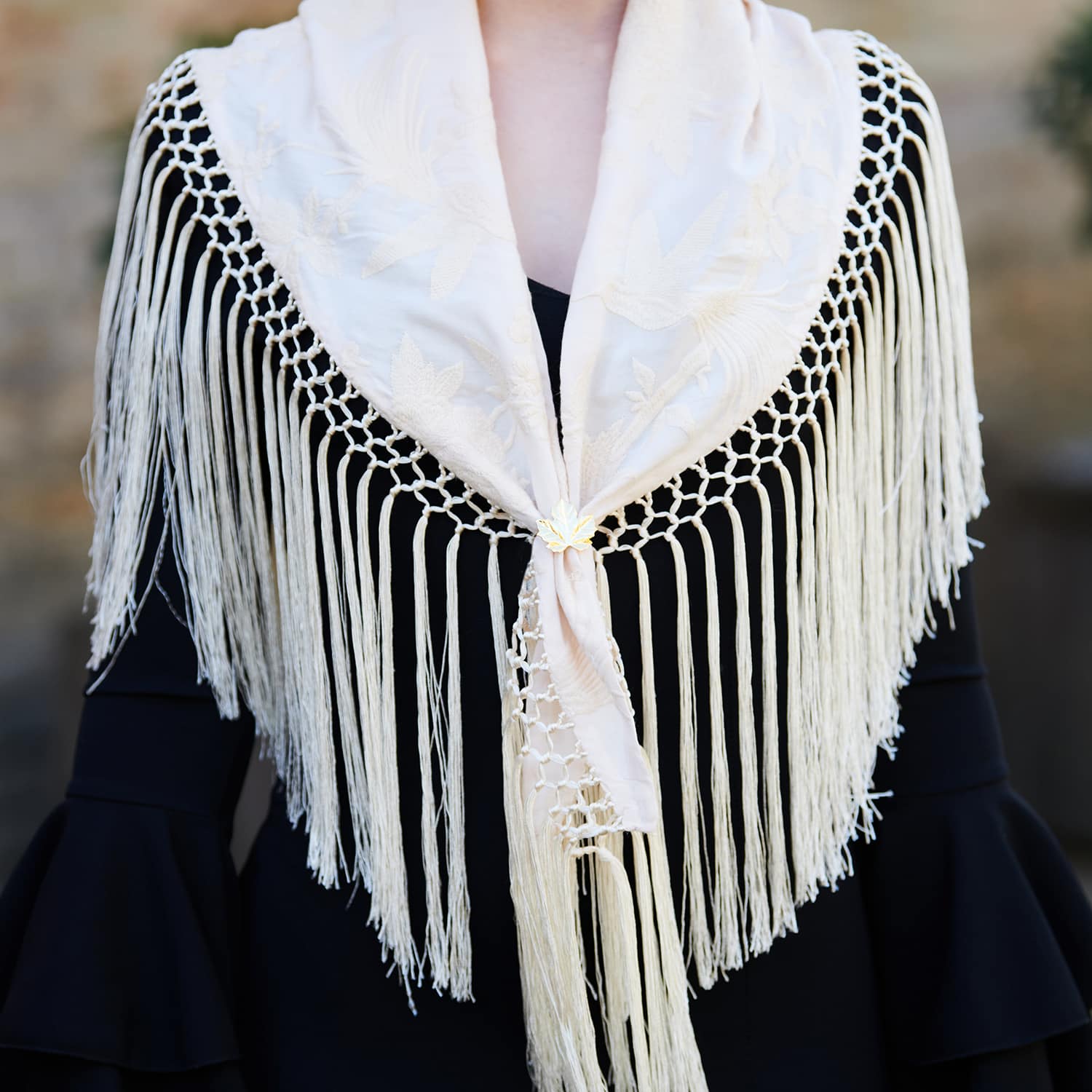 ANILLO PARA MANTONCILLO HOJA - Imagen 2